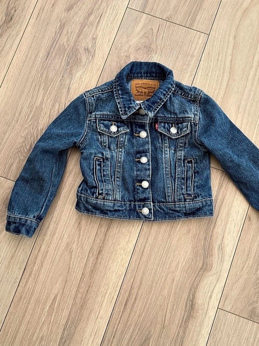 Levi's Kids Denim Trucker Jacket Kids Blue Denim Jacket Like New